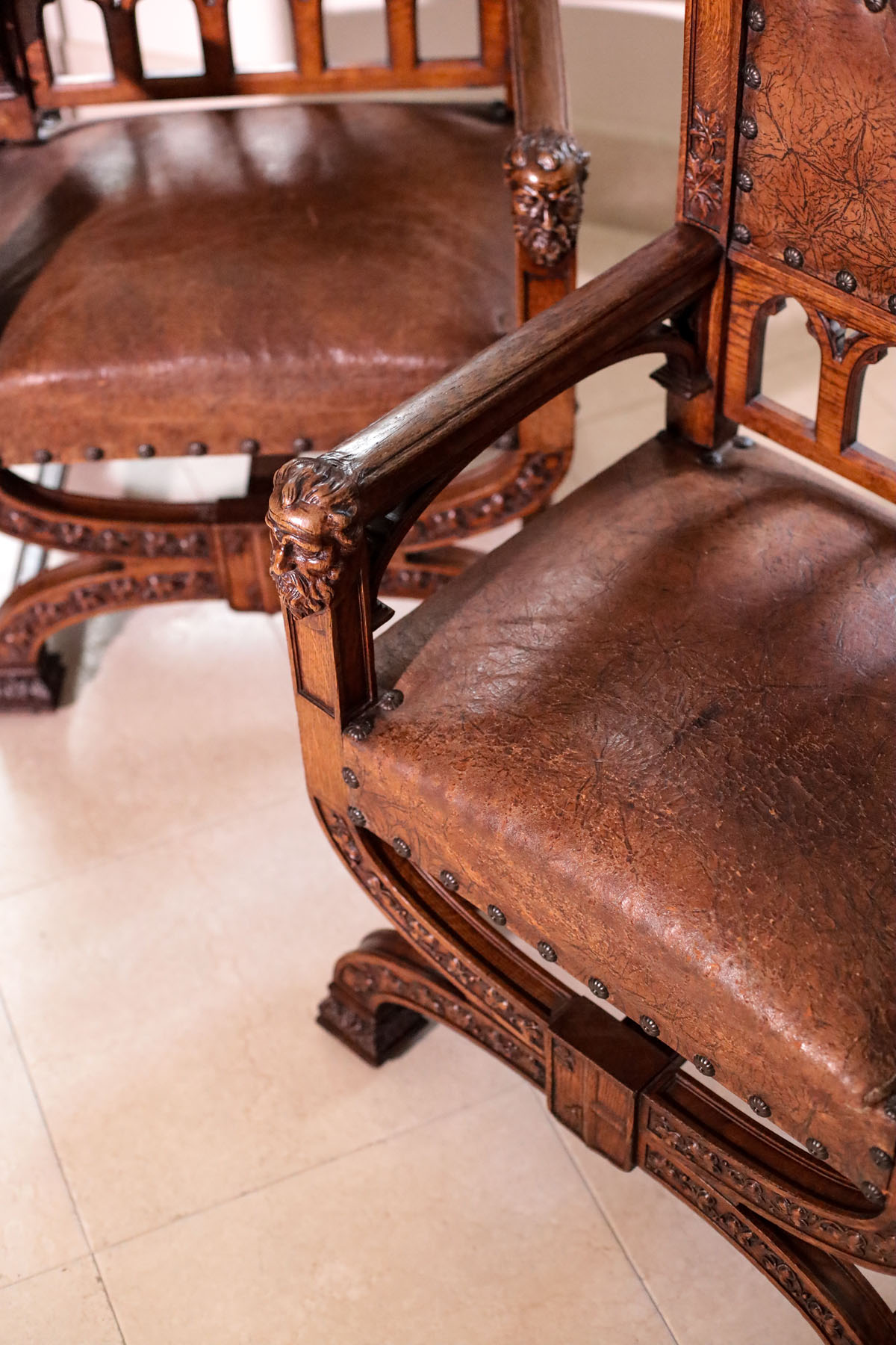 Антикварные кресла второй половины XIX века, Франция.