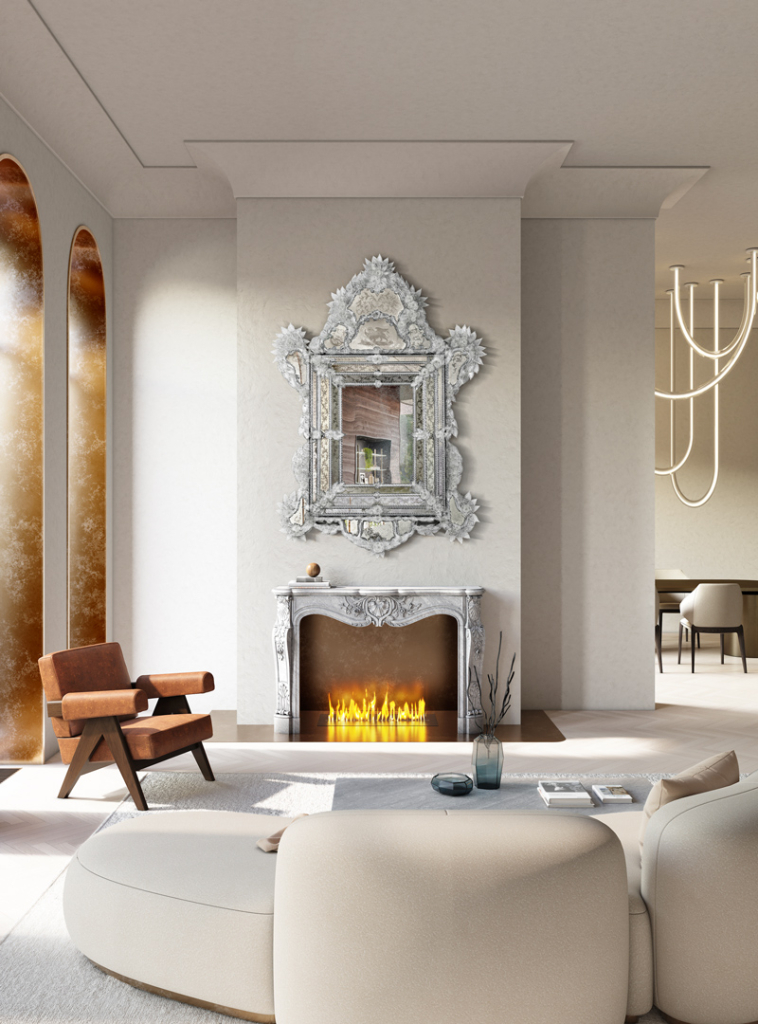 Зеркало Bragora, Arte Veneziana