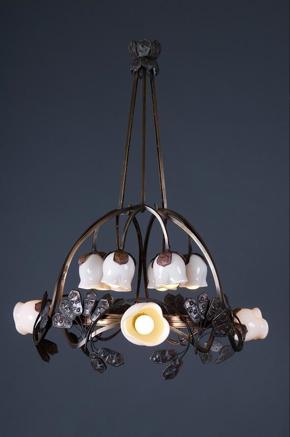 Элитная люстра на 10 светоточек, производство "Частная Резиденция"