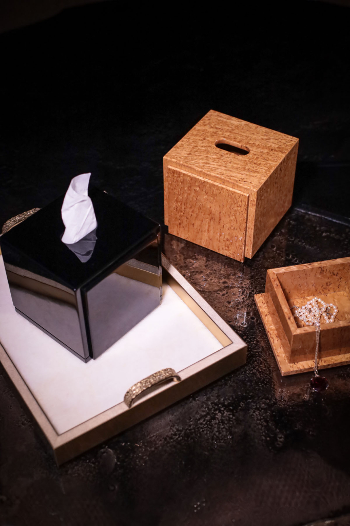 Шкатулка для салфеток, вишня, “Частная резиденция”