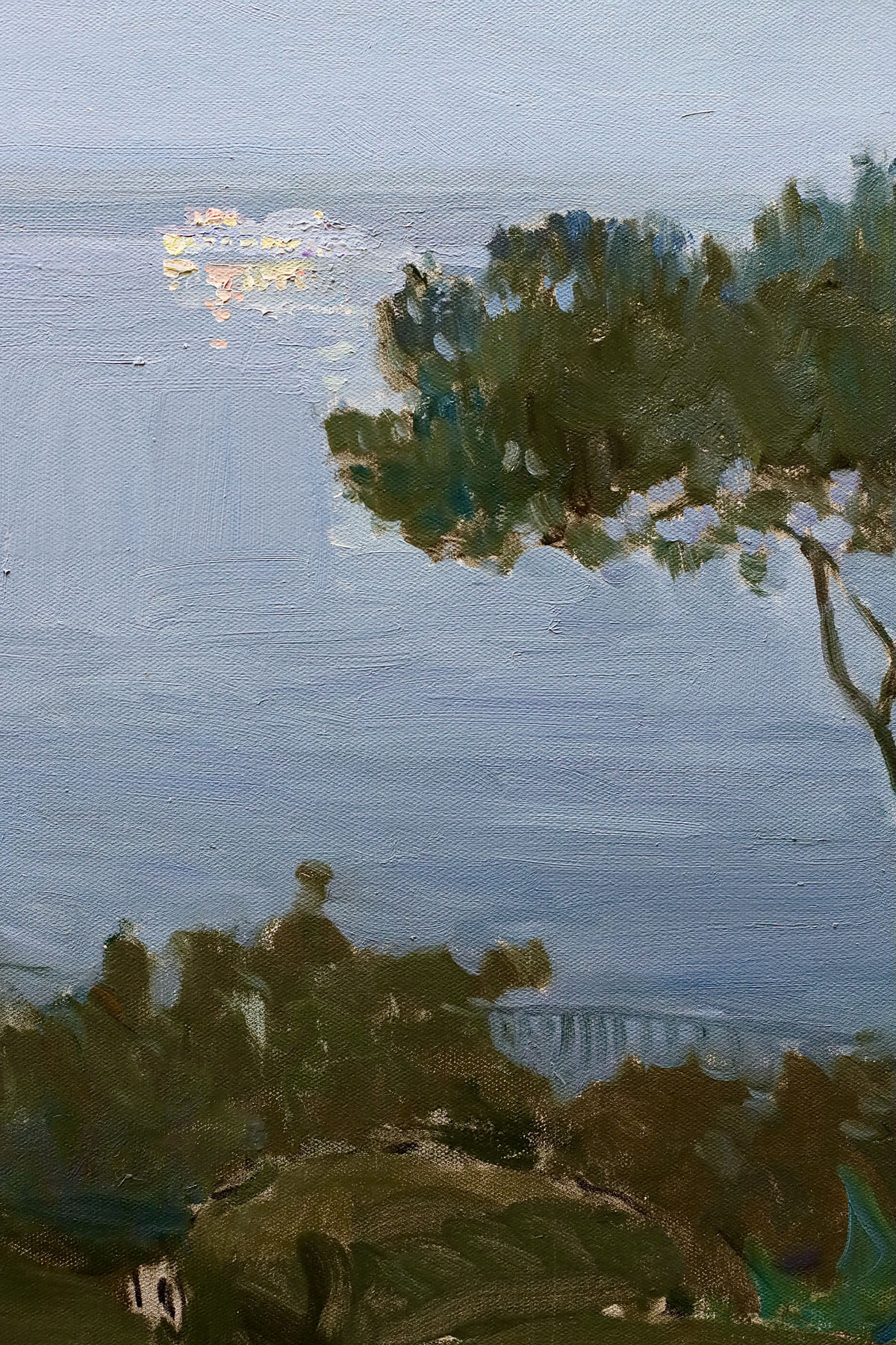 Картина «Раннее утро. Cap-Ferrat», художник Юрий Кротов, 2008 год.