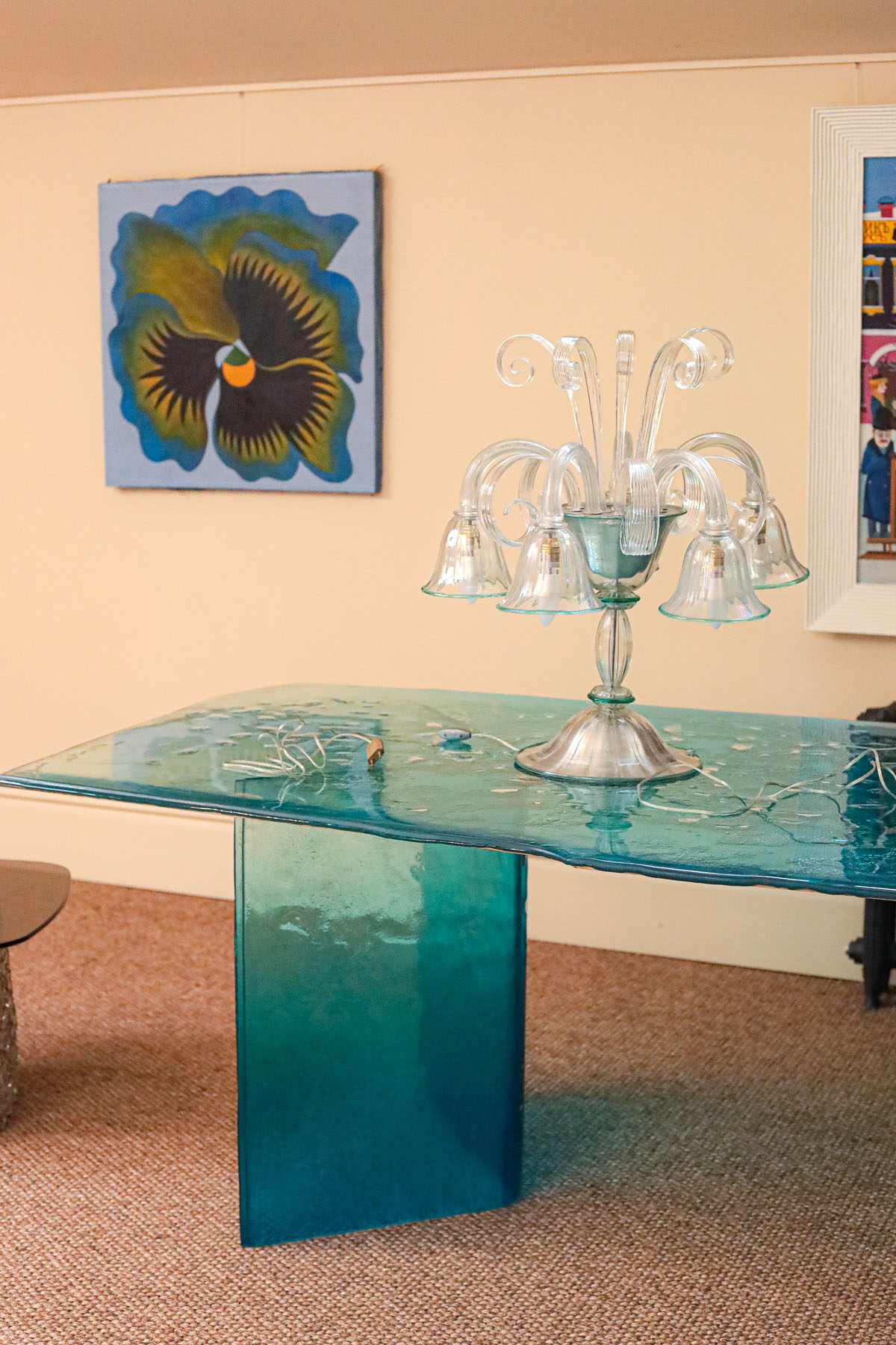 Жирандоли парные, муранское стекло, Венеция, ок. 1940 гг.