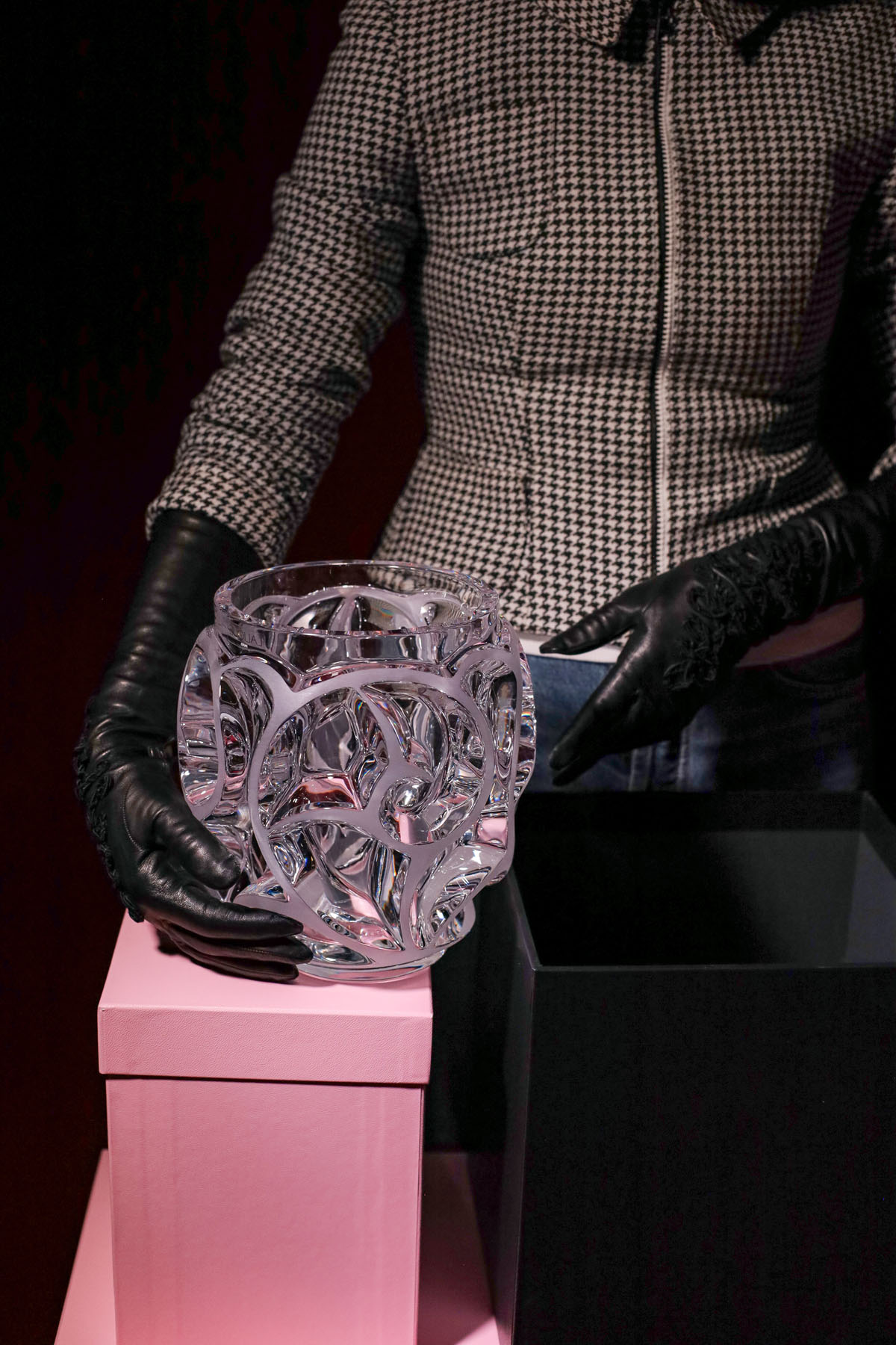 Ваза "Турбийон", цвет brillaint (прозрачный), Lalique