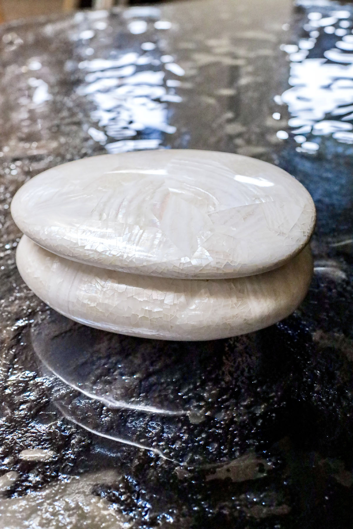 Шкатулка для мелочей из перламутра, BX MORPHEUS, Ginger Brown