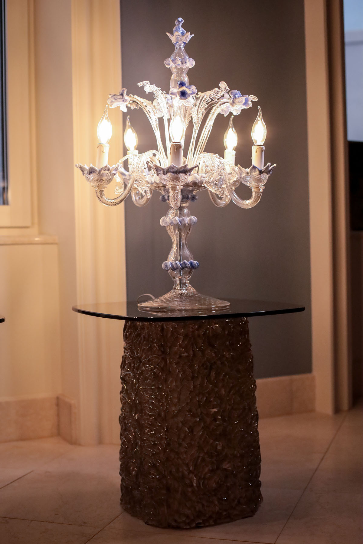 Жирандоли парные, муранское стекло, Венеция, ок.1950