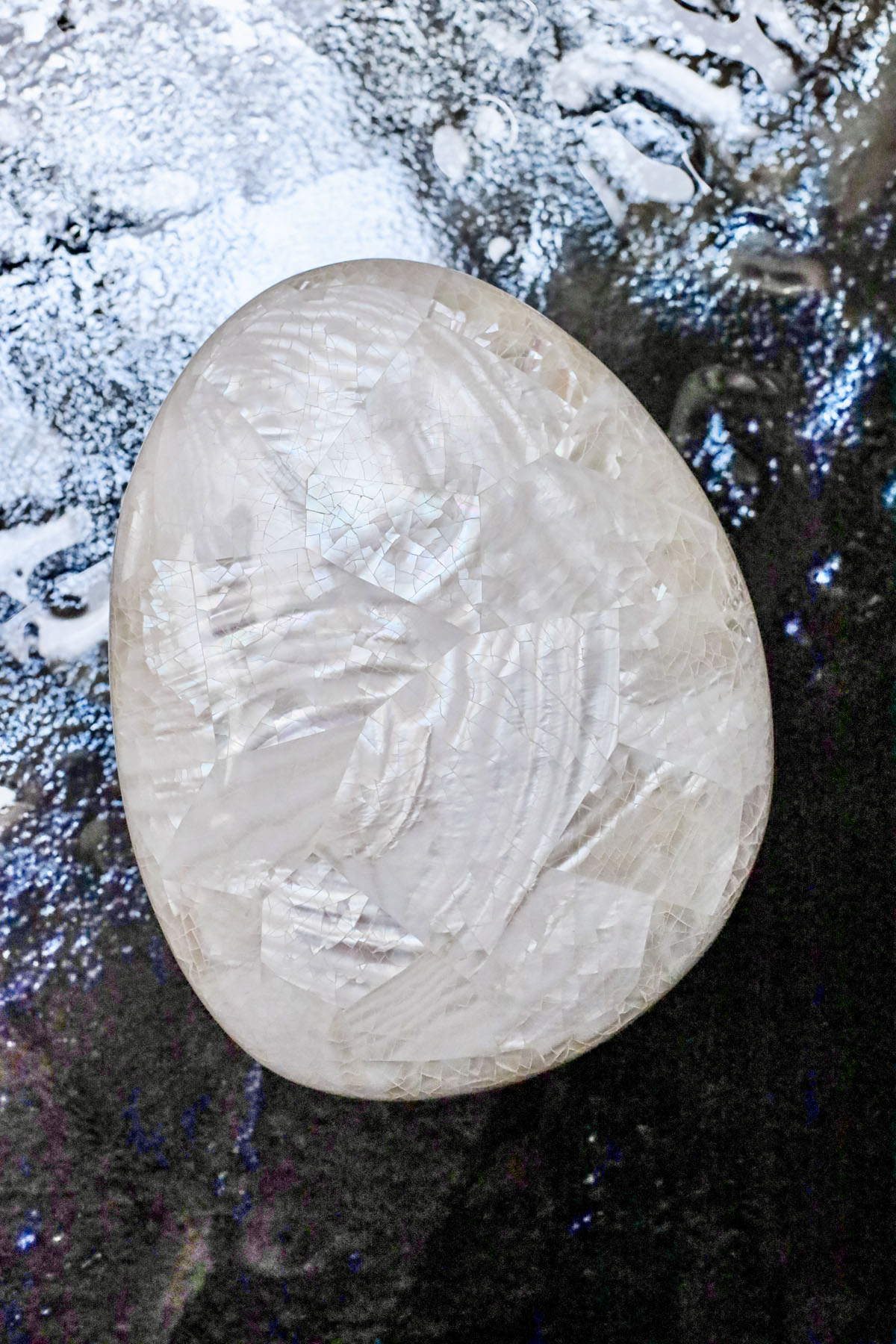 Шкатулка для мелочей из перламутра, BX MORPHEUS, Ginger Brown