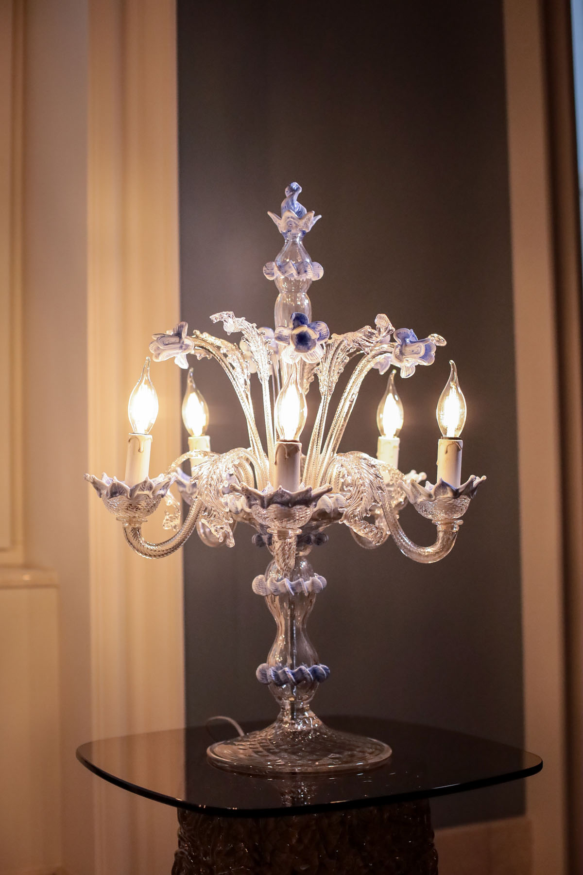 Жирандоли парные, муранское стекло, Венеция, ок.1950