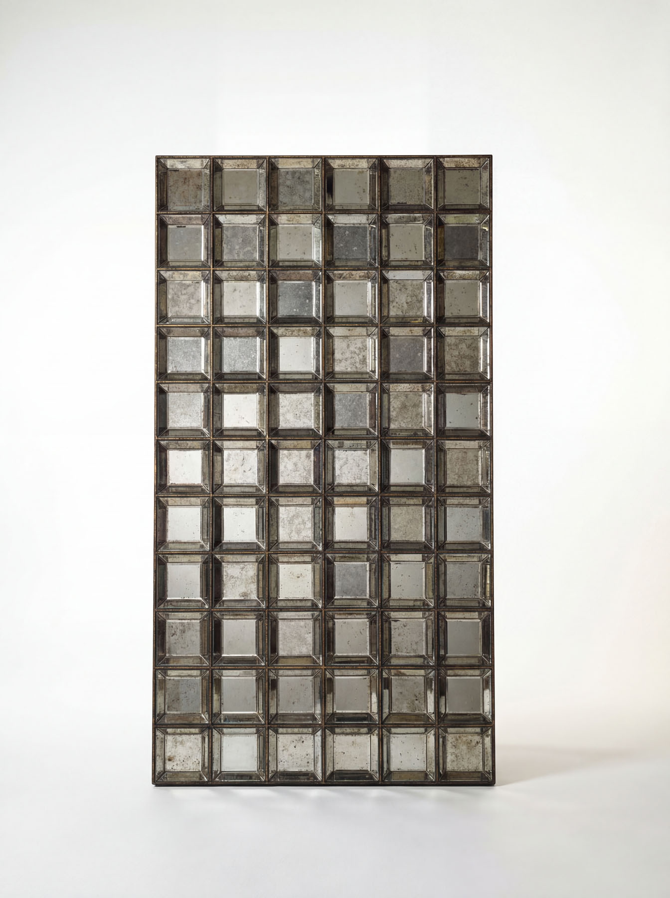 Зеркало винтажное, Maison Objet, Франция, стекло, дерево