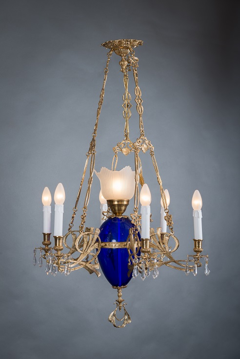 Люстра "Северный модерн" на 7 светоточек, производство "Частная Резиденция"