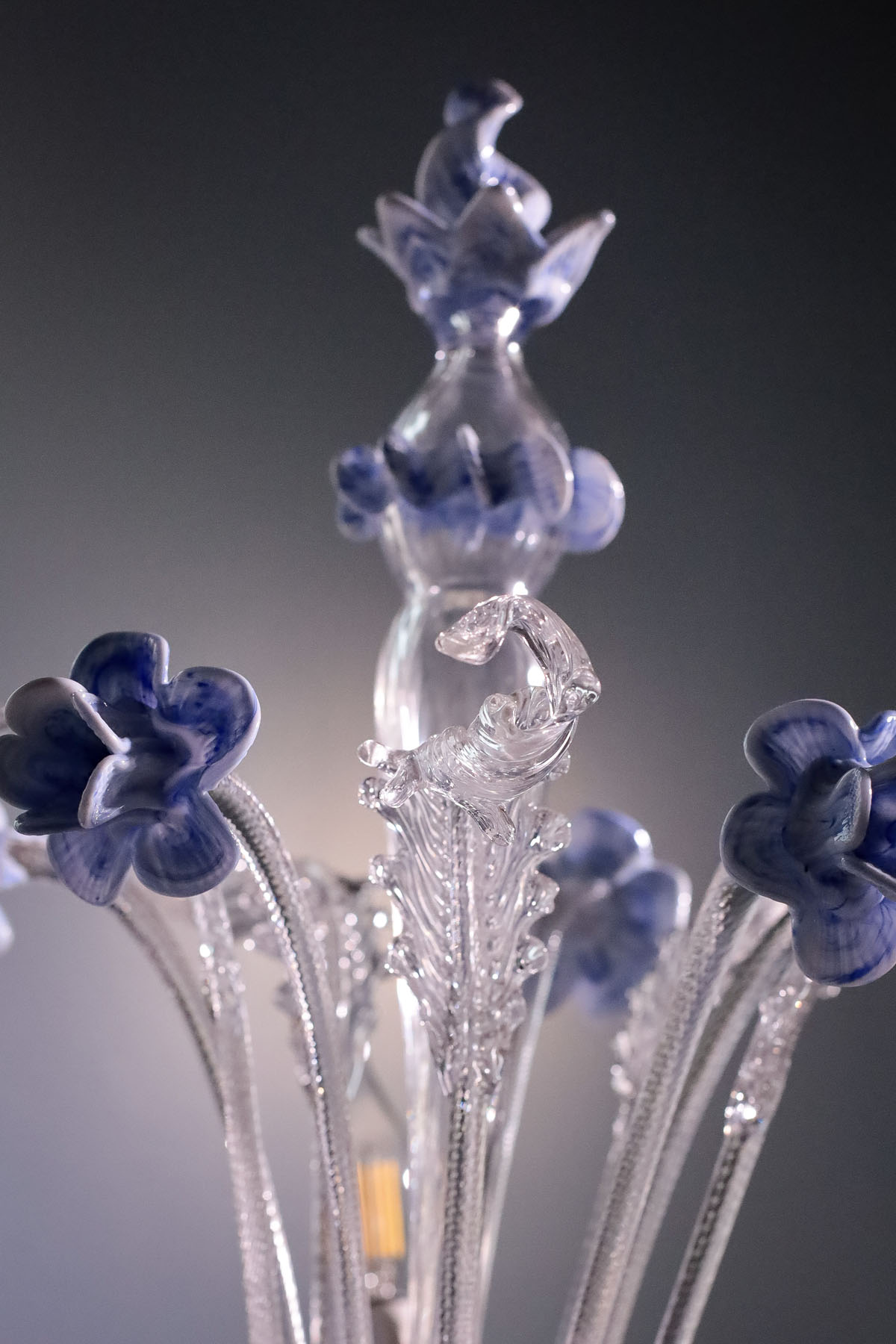 Жирандоли парные, муранское стекло, Венеция, ок.1950