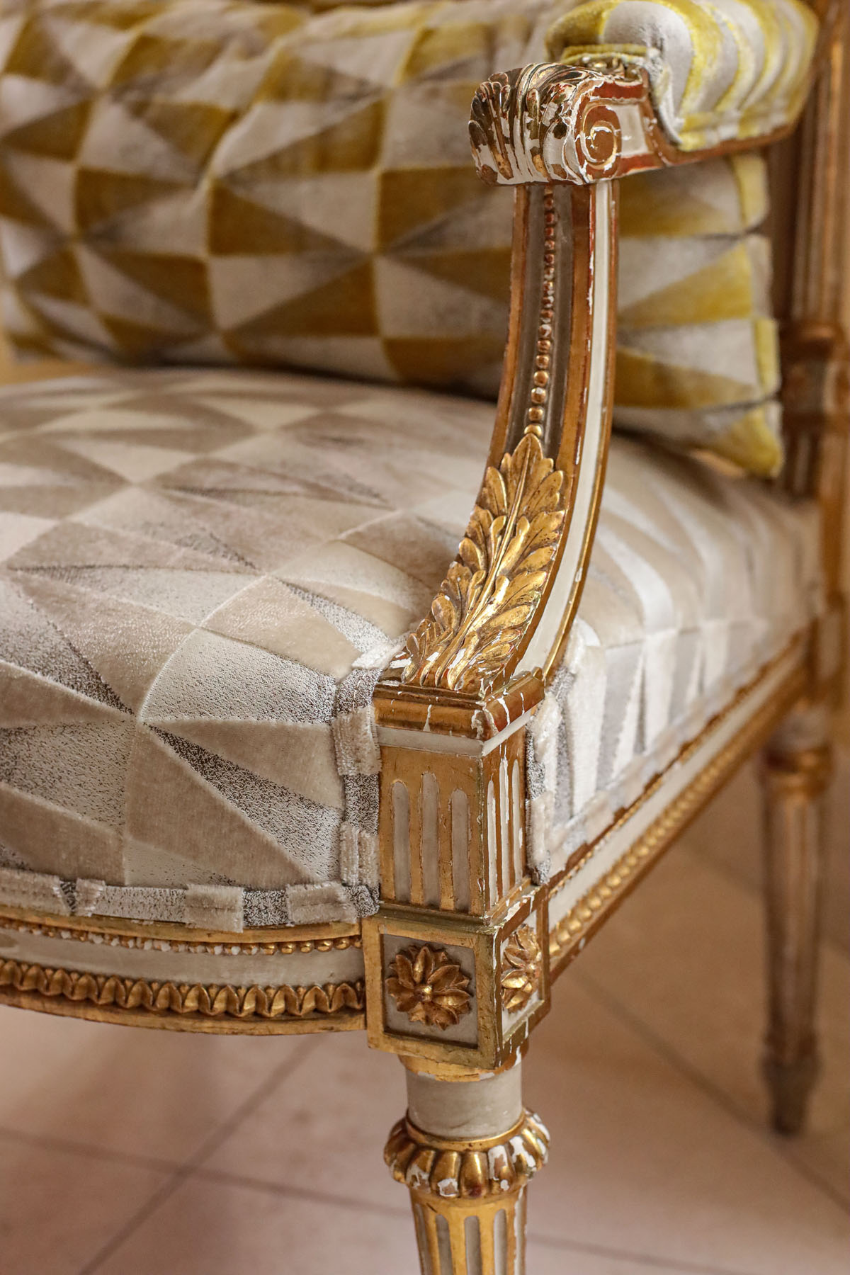 Кресло антикварное, Франция