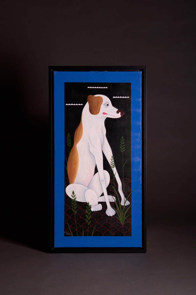 Картина “Собачка”, Александр Туманов, 2009 год