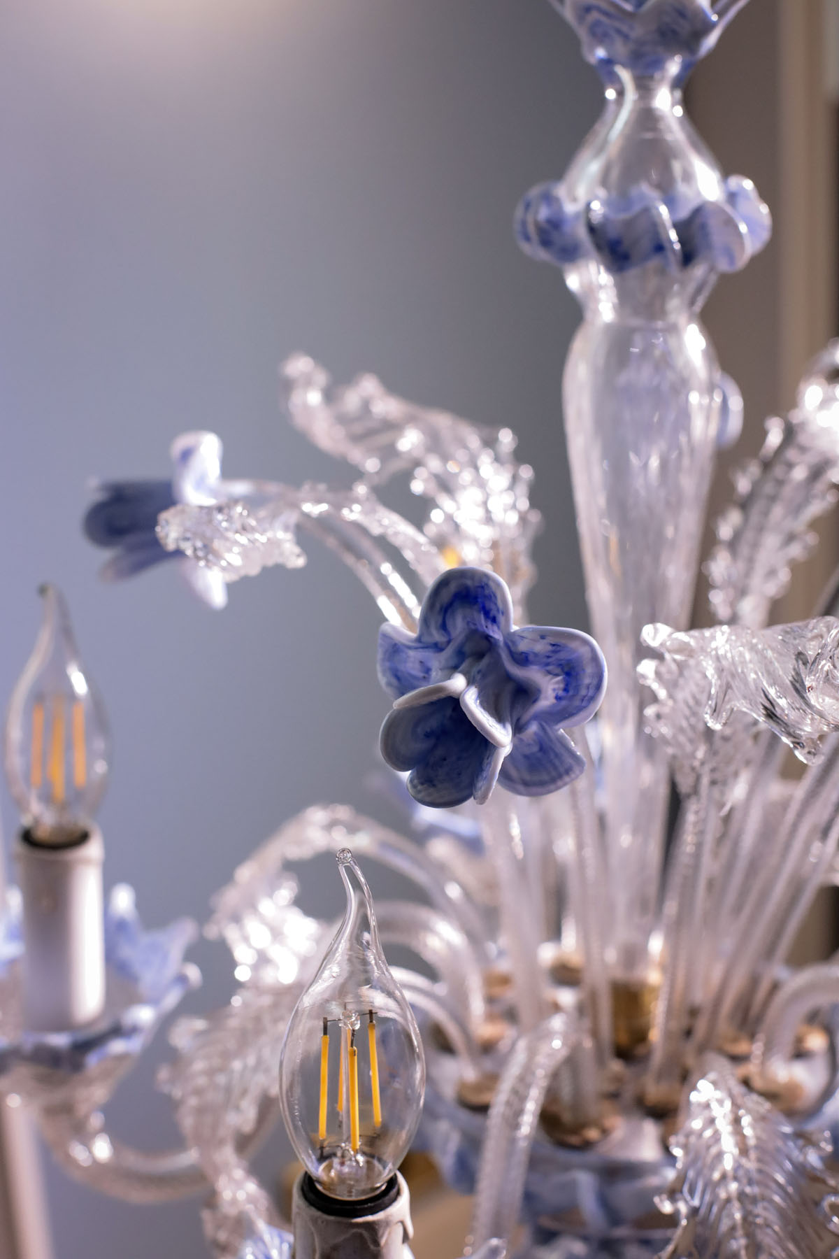 Жирандоли парные, муранское стекло, Венеция, ок.1950