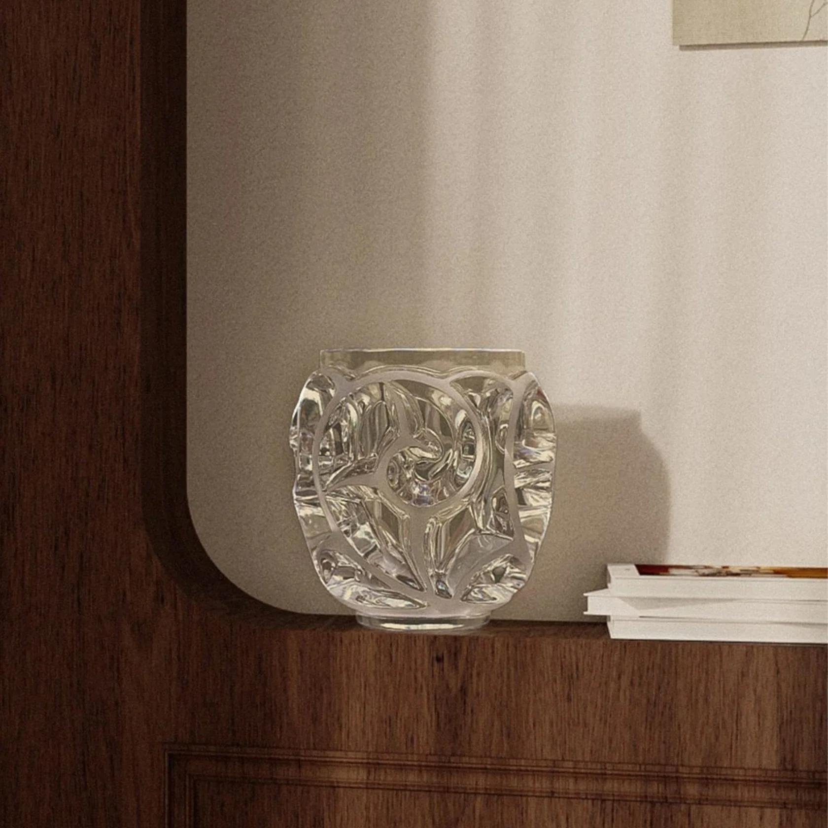 Ваза "Турбийон", цвет brillaint (прозрачный), Lalique