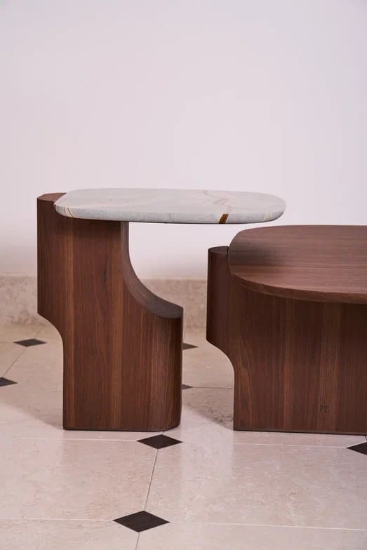 Столик кофейный Kenya, высота 47 см, Paolo Castelli