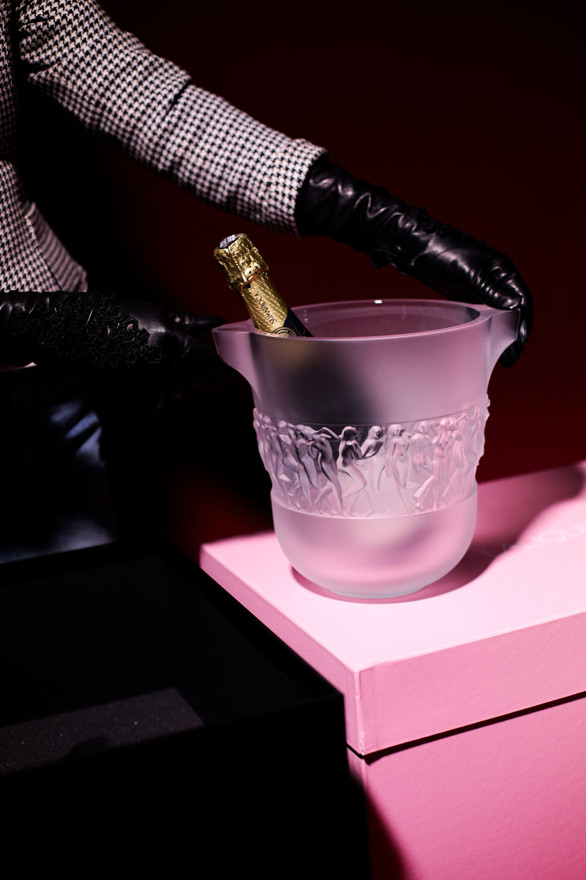 Кулер для шампанского "Вакханки", Lalique