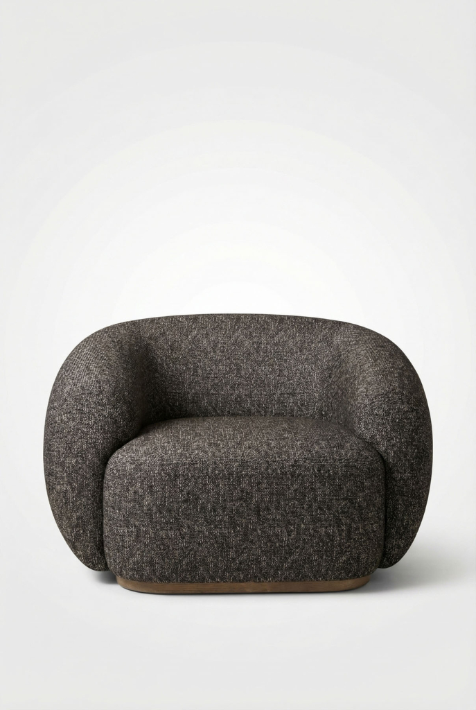 Кресло Coral, коричневое, Paolo Castelli