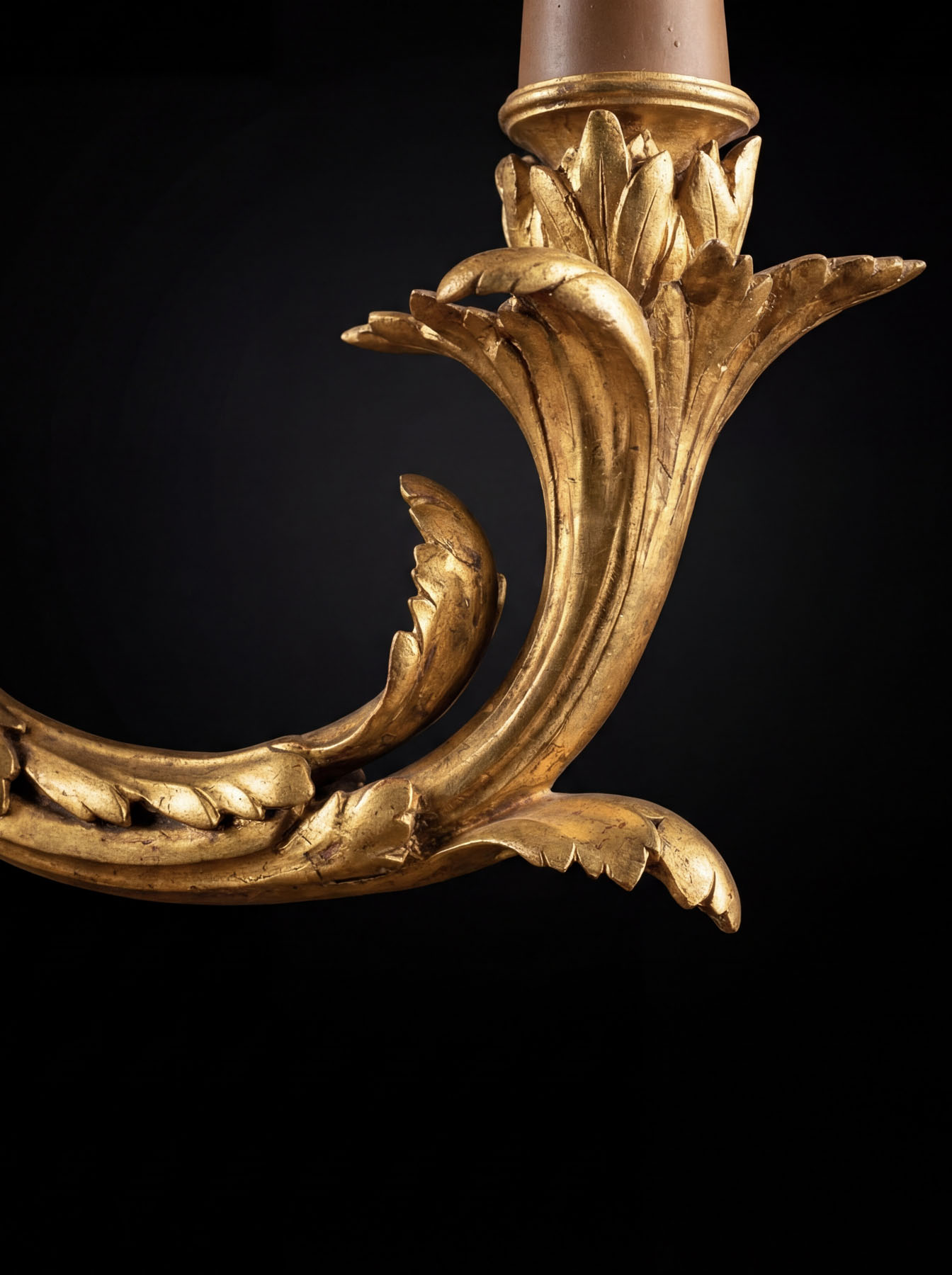 Люстра антикварная, бронза, Octave Georges Lelievre, Susse Frères, начало 20 века.