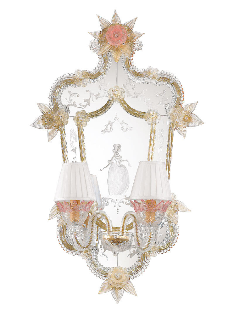 Зеркало Giustinia, Arte Veneziana