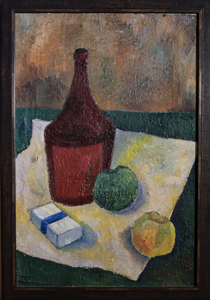 “Натюрморт с бутылкой”, Александр Туманов, 1973 год