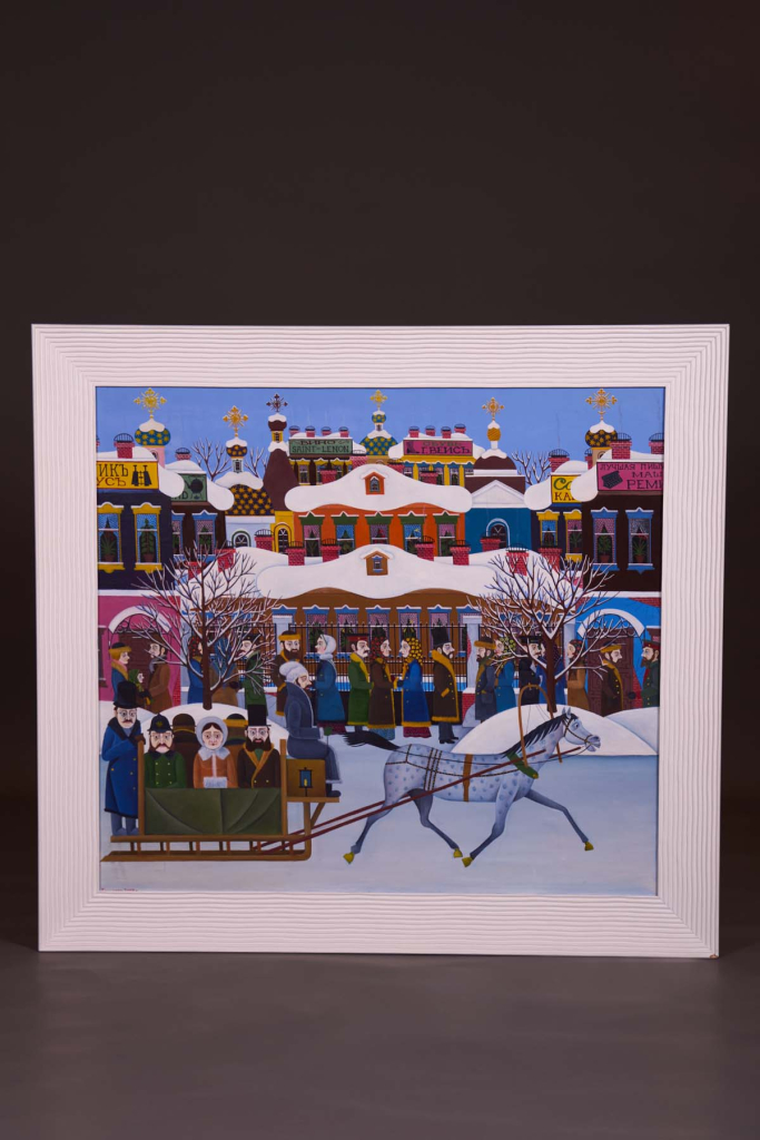 Картина “Зима”,  Александр Туманов, 2003 год
