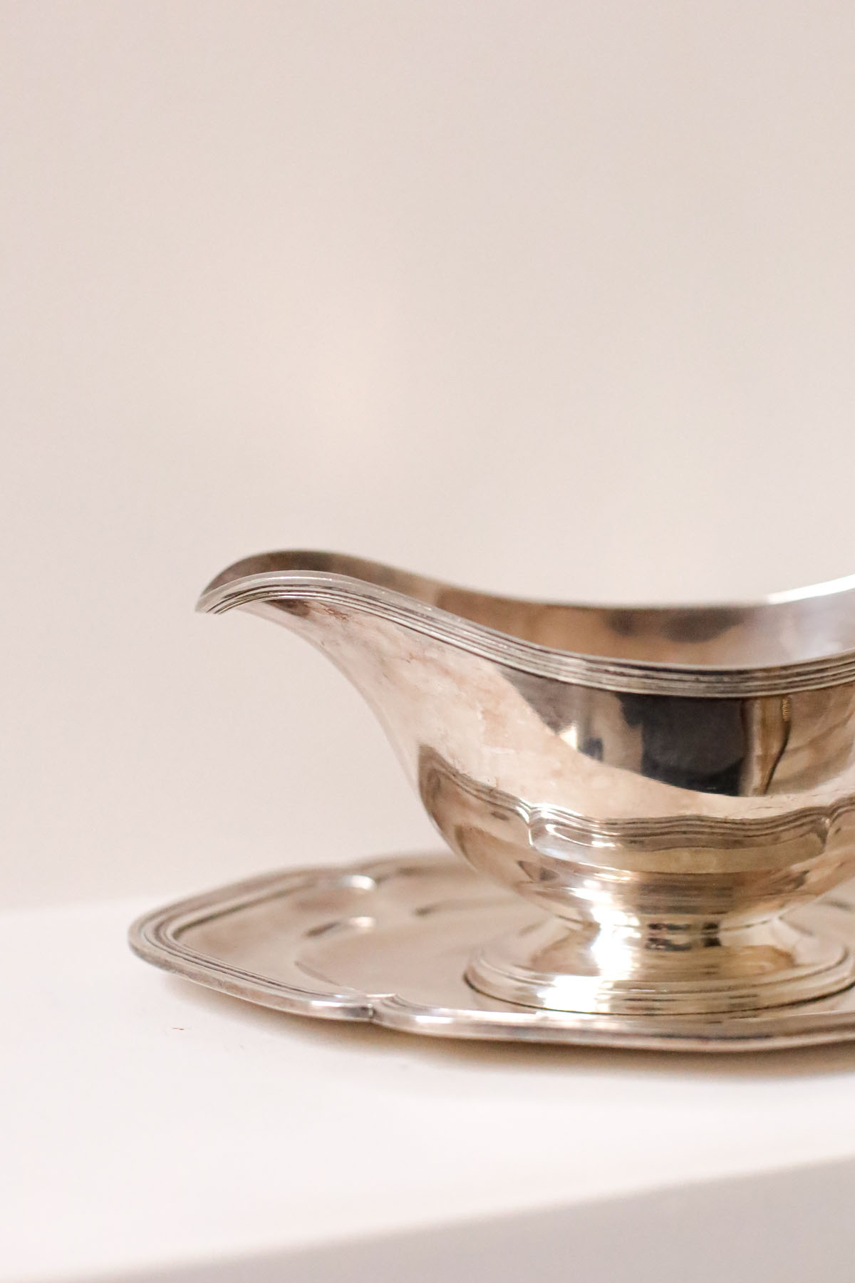 Соусник, серебрение, Франция, первая половина XX века