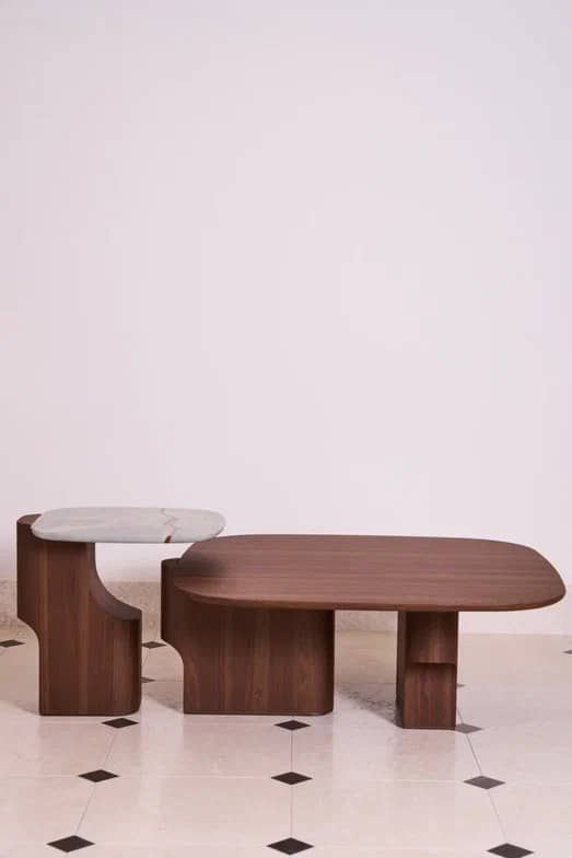 Столик кофейный Kenya, высота 36 см, Paolo Castelli