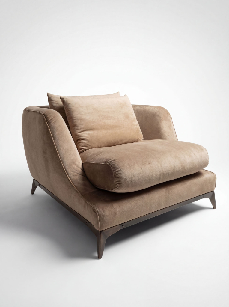 Кресло Brando, бежевое, Black Tie, Италия