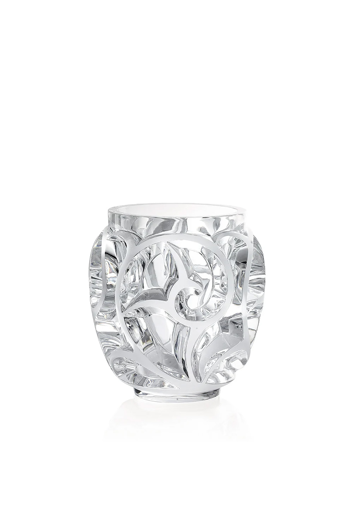 Ваза "Tourbillons", цвет brillaint (прозрачный), Lalique