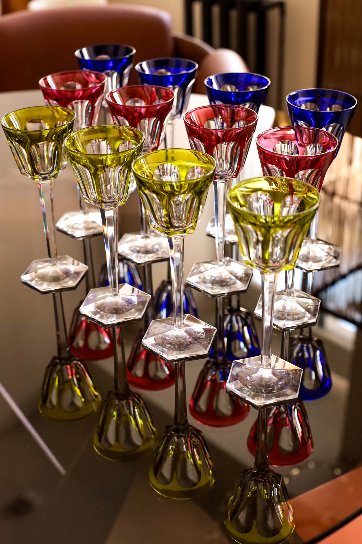 Бокалы 12 шт.  Baccarat, хрусталь, Франция