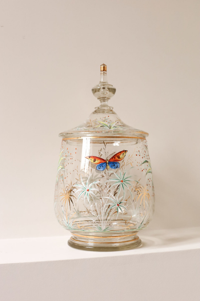 Крюшонница антикварная, хрусталь, Франция, ок. 1870 гг.
