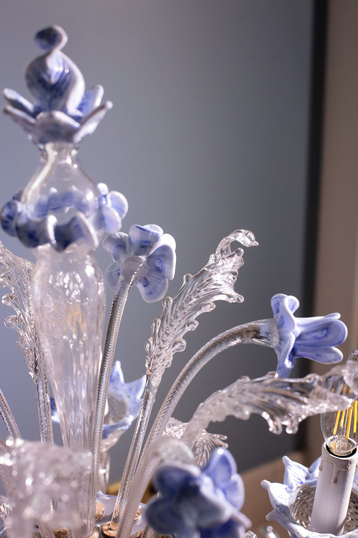 Жирандоли парные, муранское стекло, Венеция, ок.1950