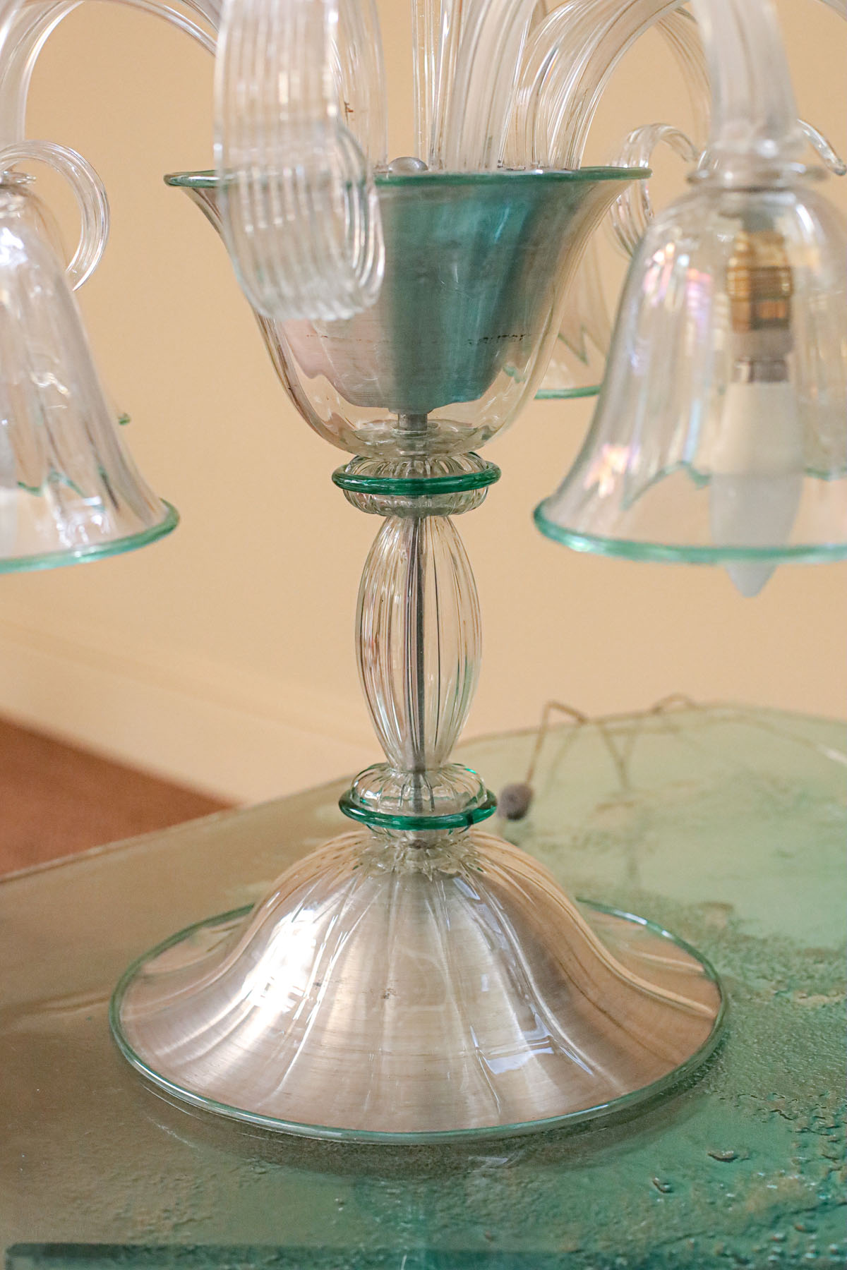 Жирандоли парные, муранское стекло, Венеция, ок. 1940 гг.