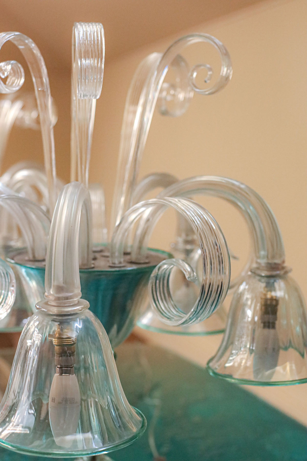 Жирандоли парные, муранское стекло, Венеция, ок. 1940 гг.