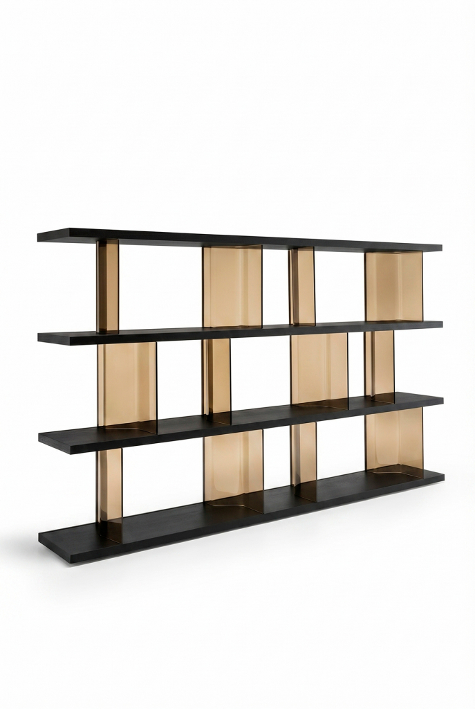 Стеллаж Inori, Fiam, длина 240 см, бронзовый