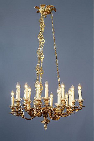 Люстра ручной работы, производство "Частная Резиденция"