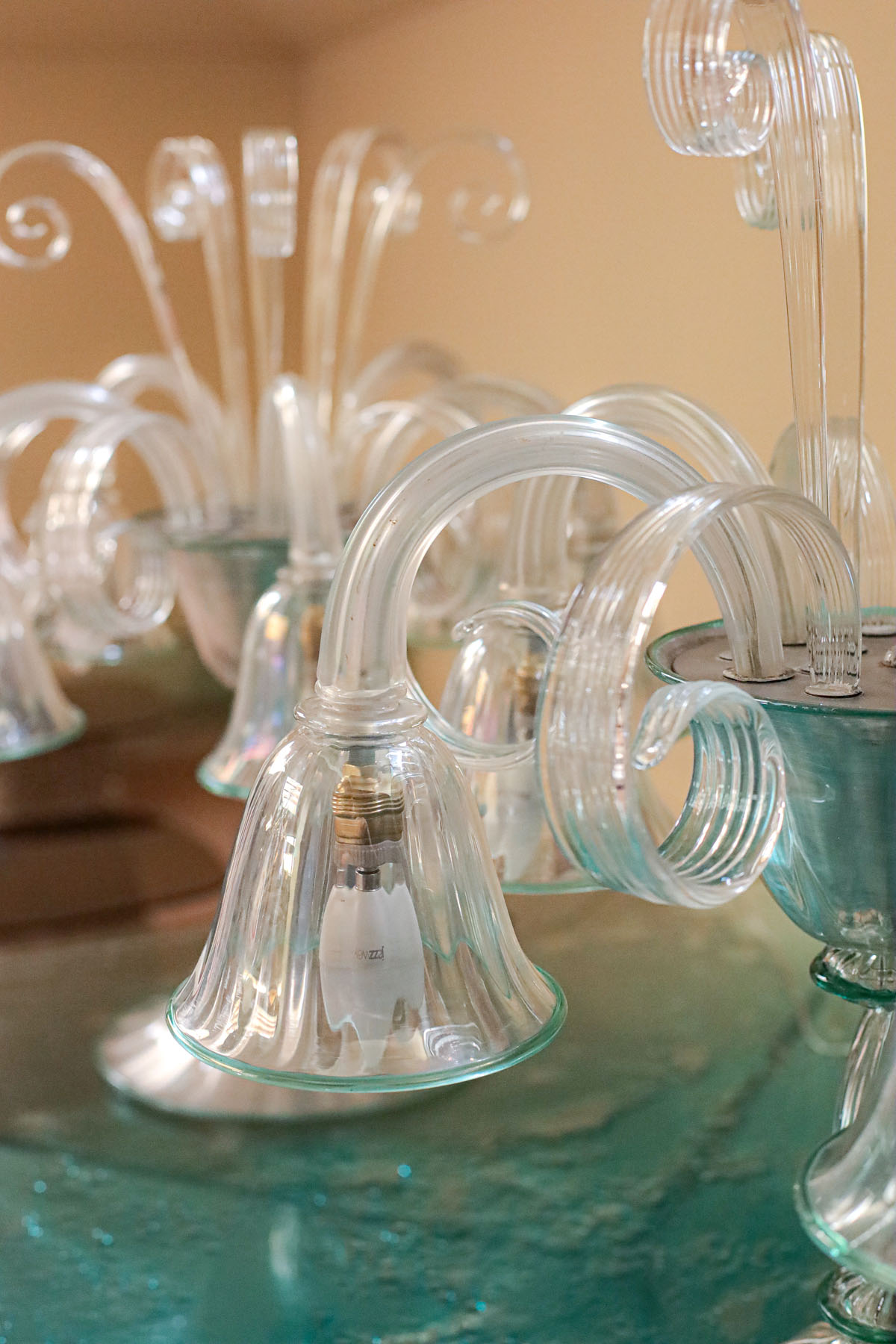 Жирандоли парные, муранское стекло, Венеция, ок. 1940 гг.