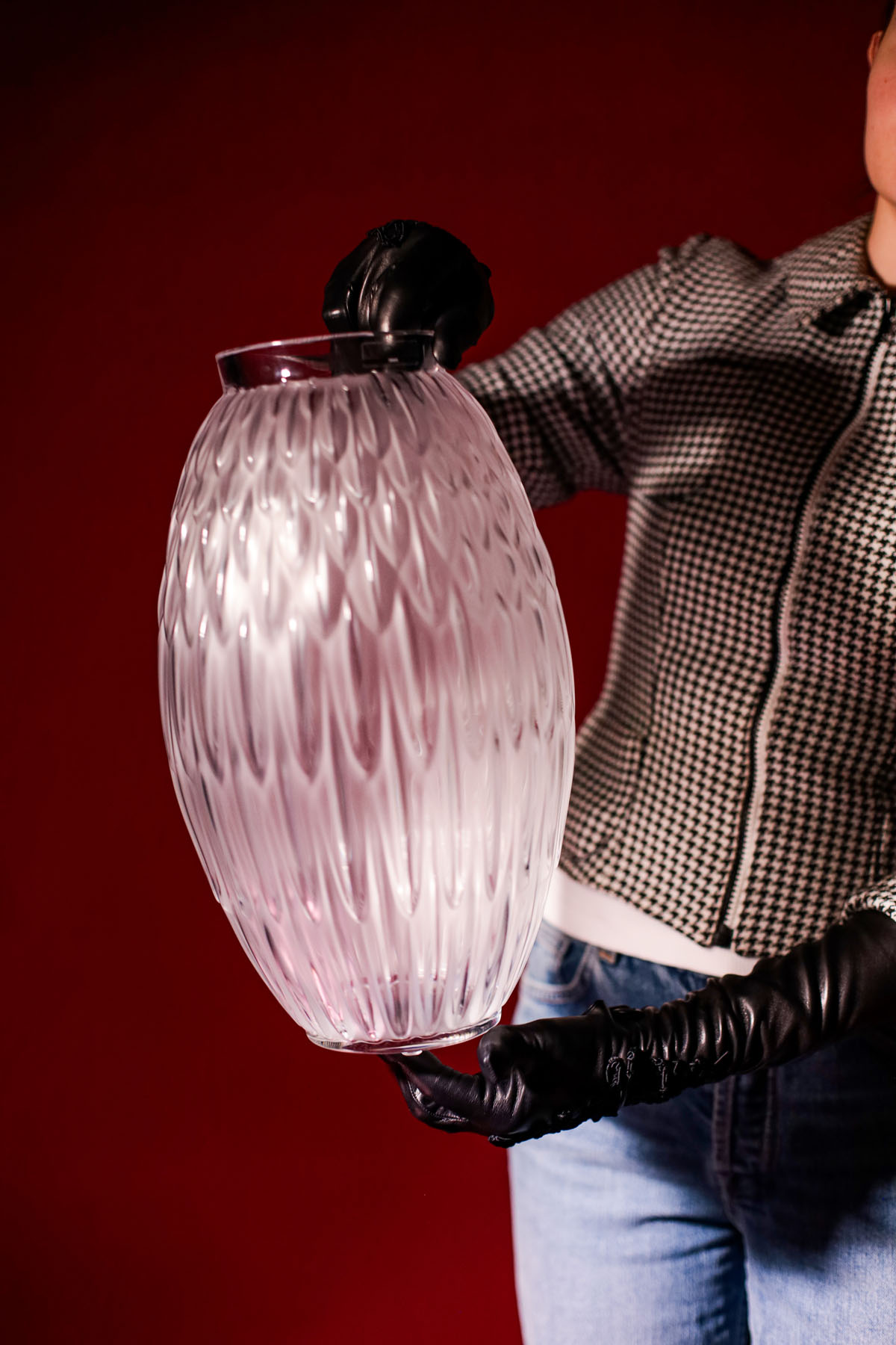 Ваза Plumes Grand, Lalique