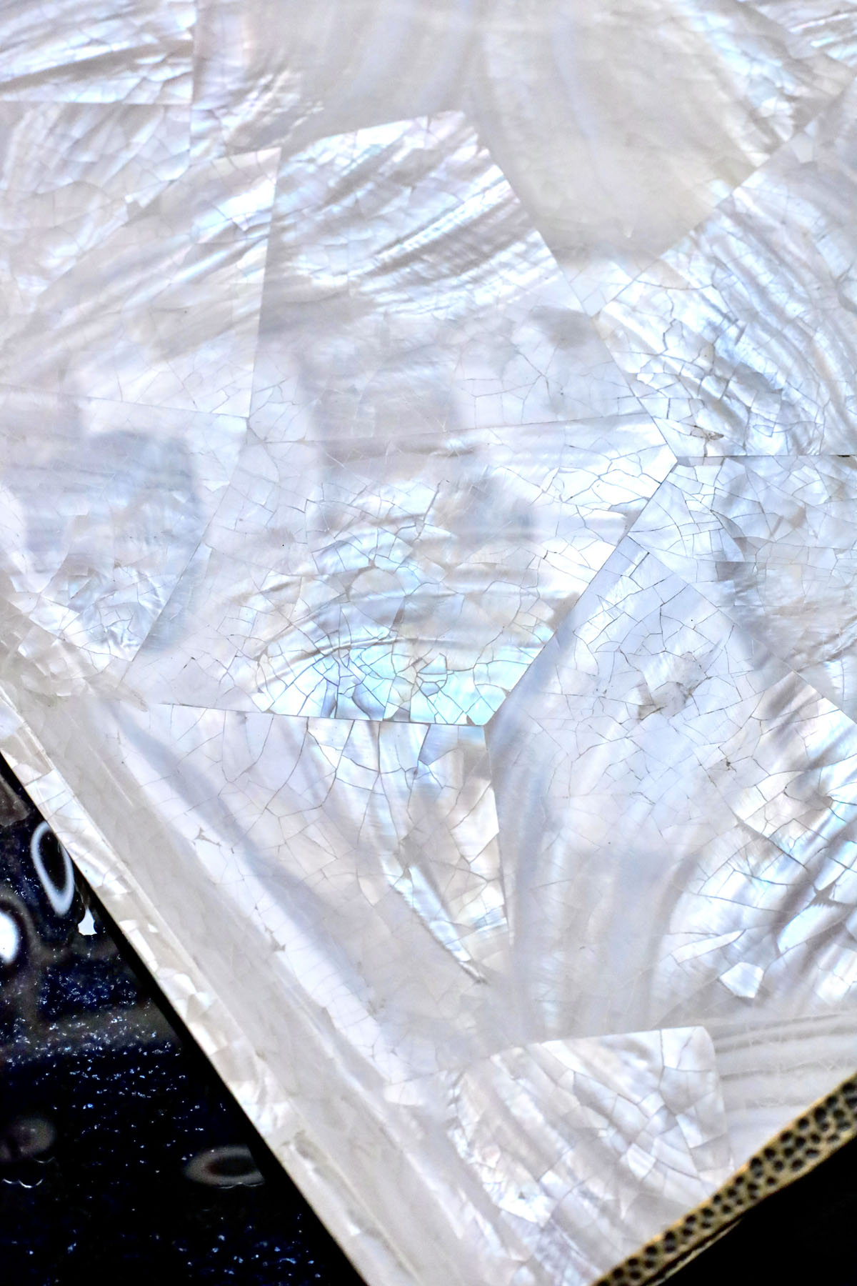 Поднос S, перламутр, латунь, Ginger Brown