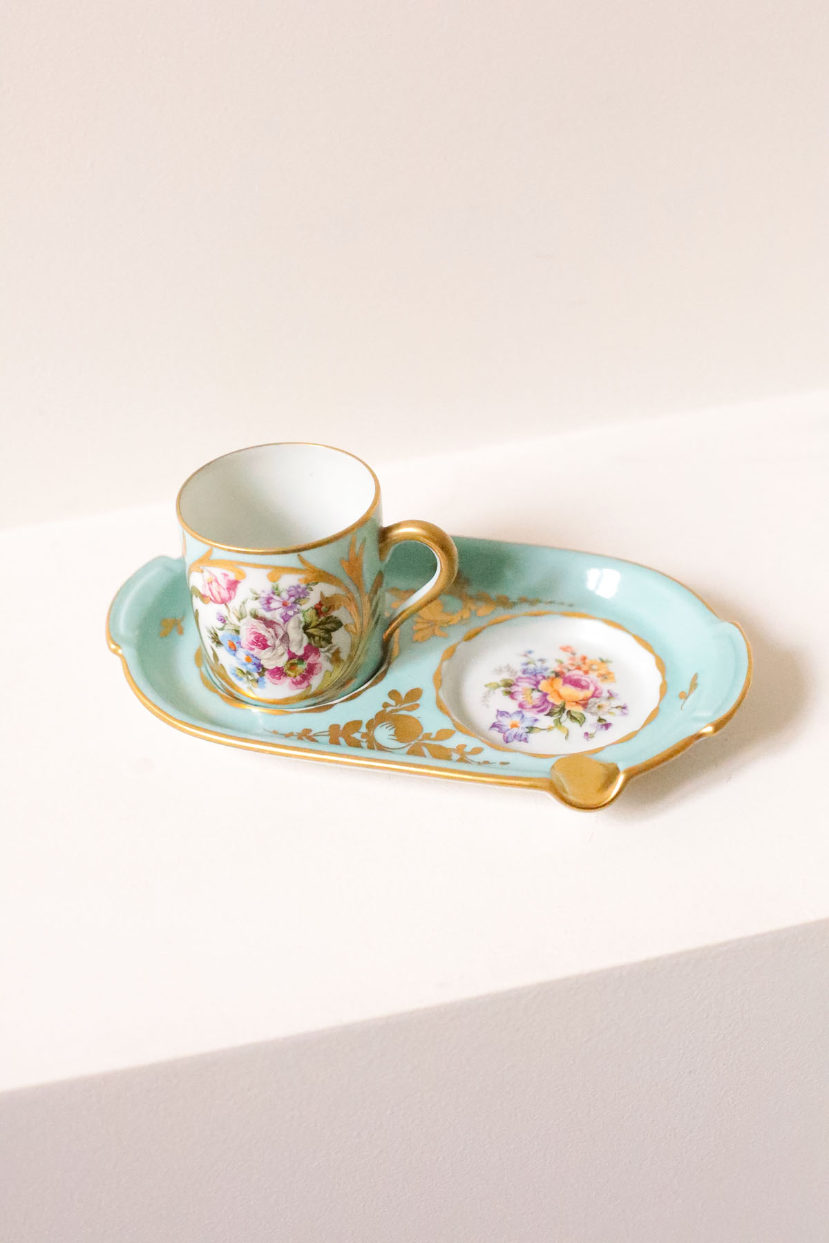 Кофейная пара, фарфор, Лимож, Франция, начало XX века