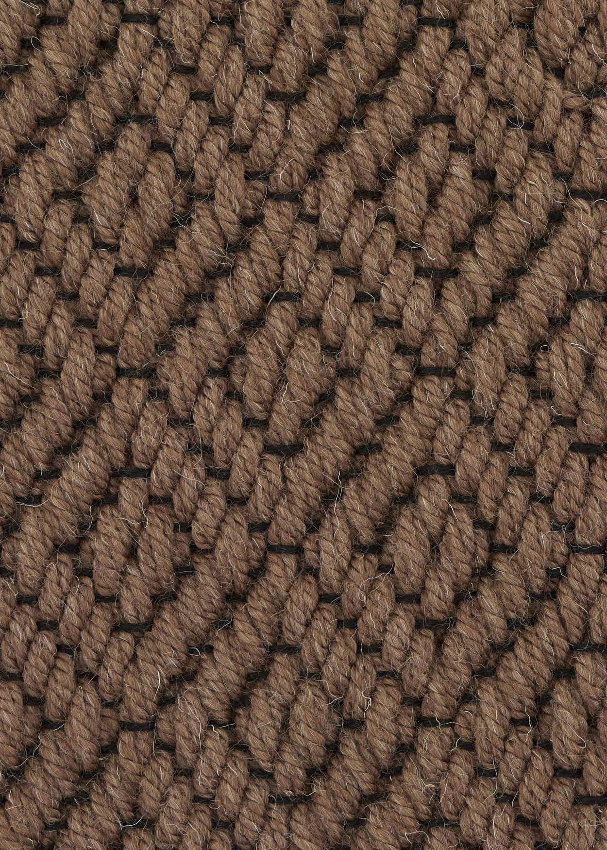 Ковер Visso Losagna, Loro Piana, коричневый