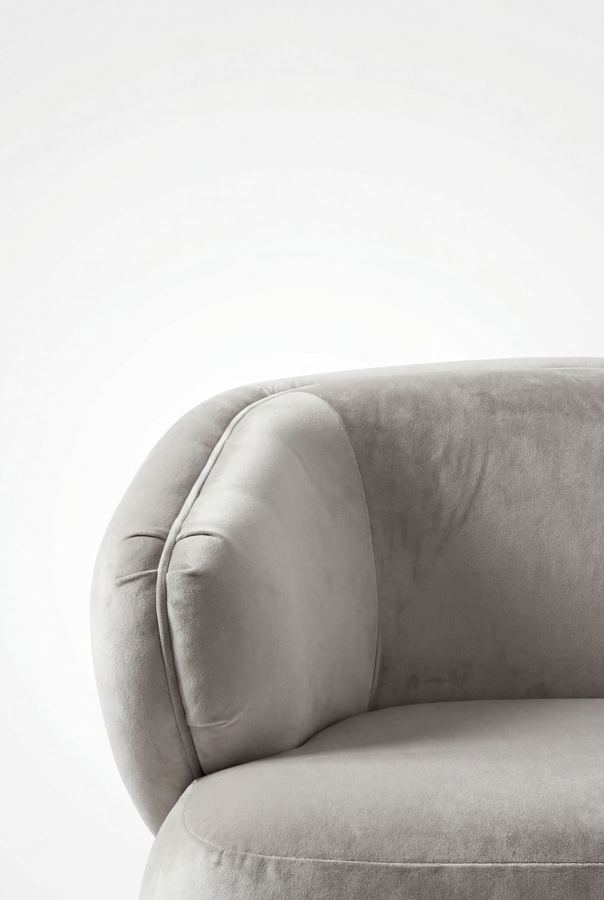 Кресло Savoi, серебристое, Black Tie, Италия