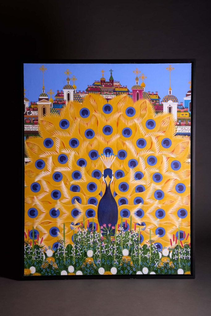 Картина “Павлин”, Александр Туманов, 2010 год