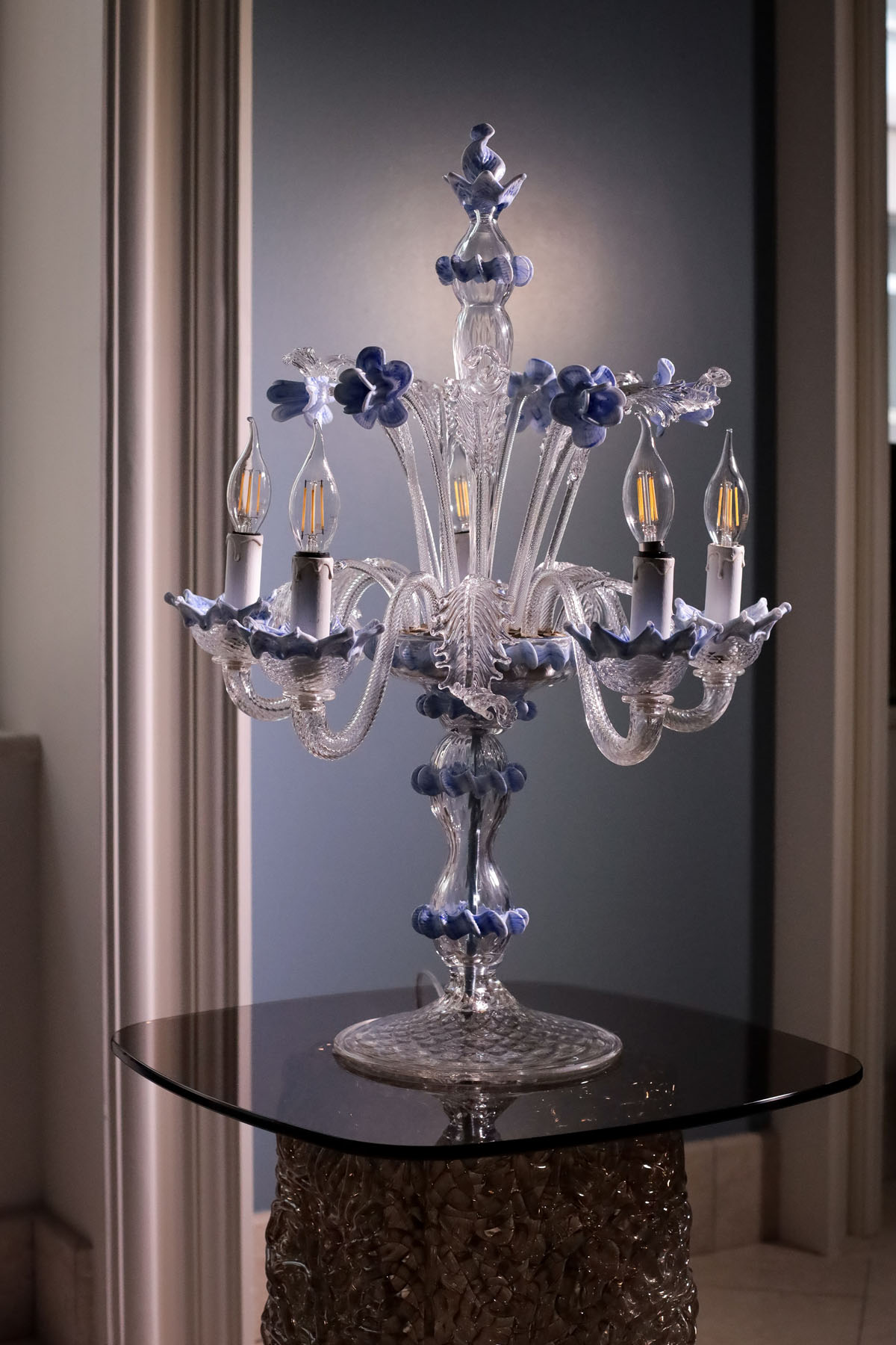 Жирандоли парные, муранское стекло, Венеция, ок.1950