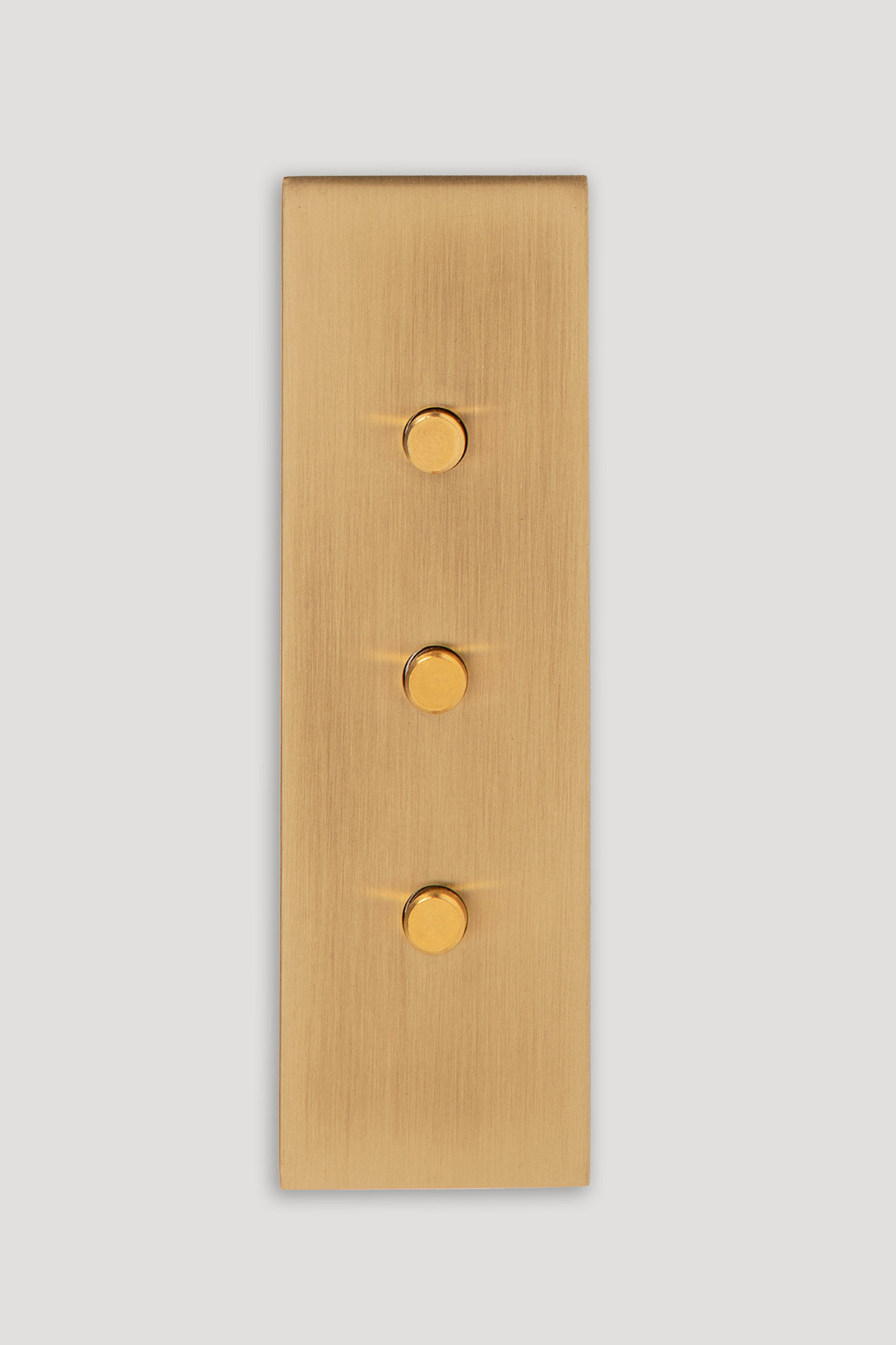 Кнопочный выключатель Pure, бронза, Remy Garnier