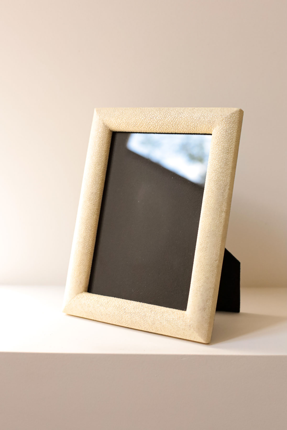 Фоторамка мал., кожа ската, Ginger Brown