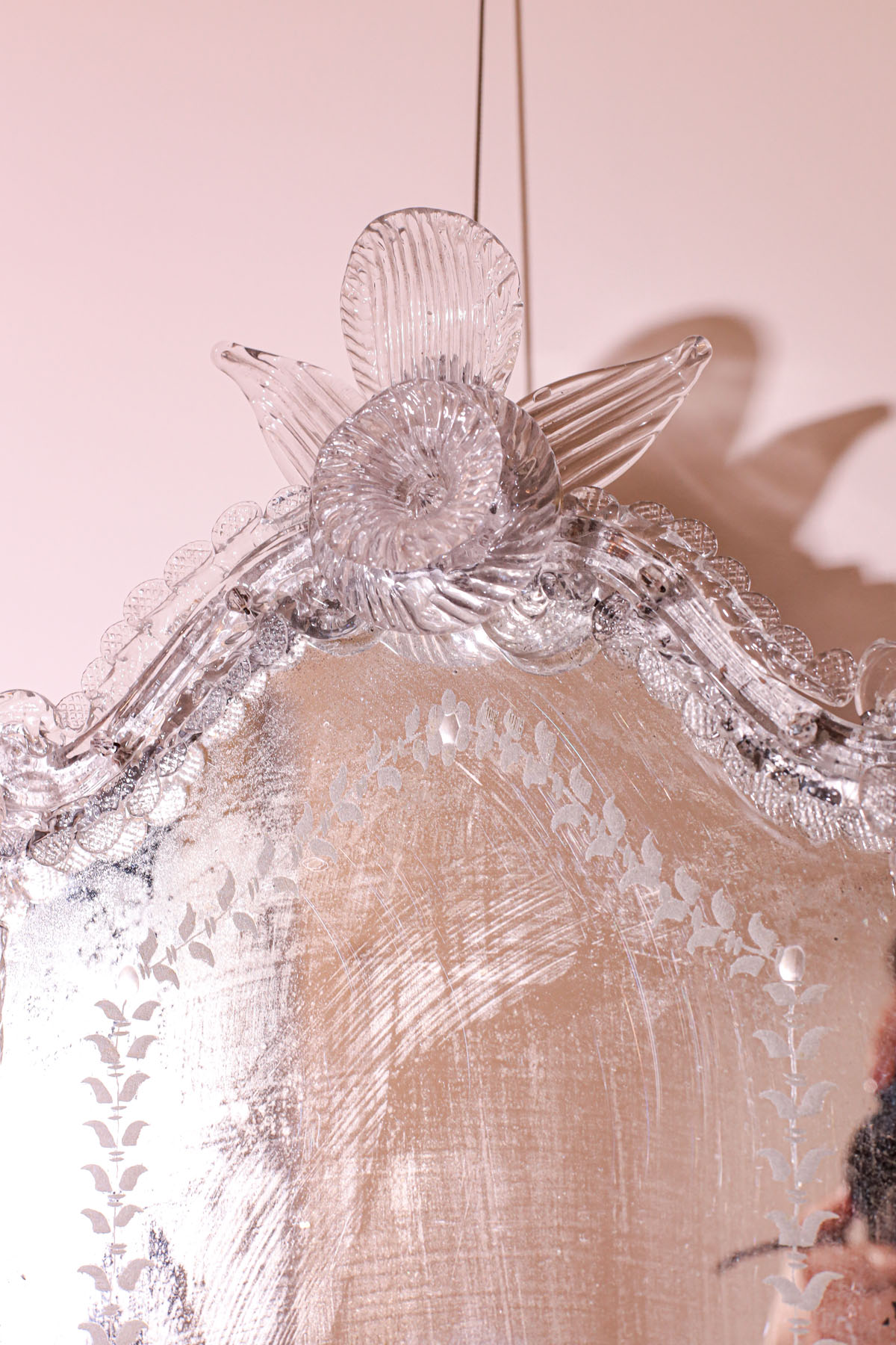 Зеркала настенные, муранское стекло, Венеция, около 1900 гг.