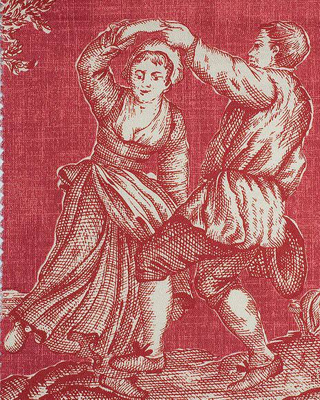 Toile de Jouy, буквально «ткань из Жуи»