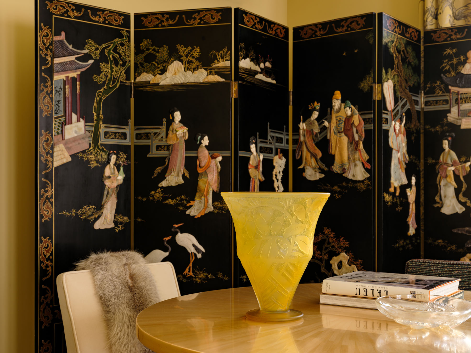 Ваза антикварная, Daum Nancy, ар-деко, ок. 1935-1938 гг.