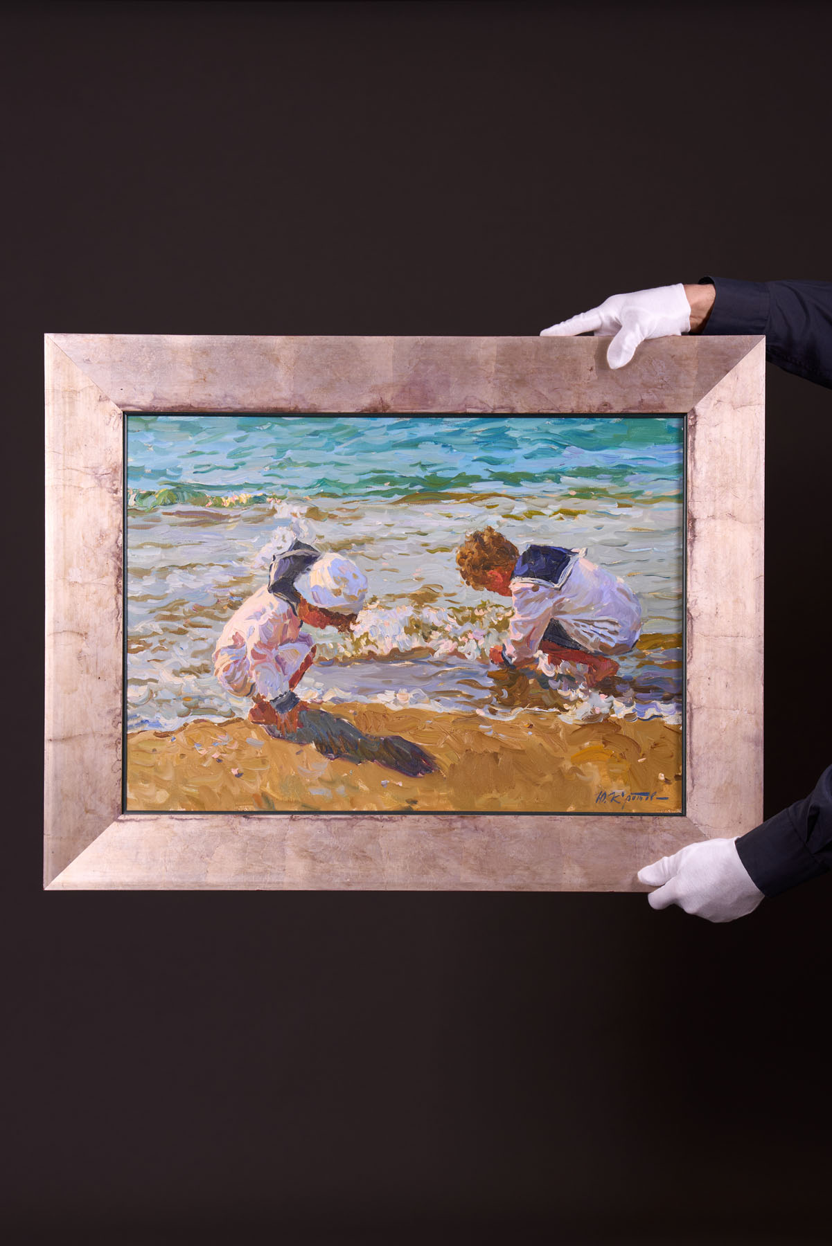 Картина «У воды», художник Юрий Кротов, 2007 год